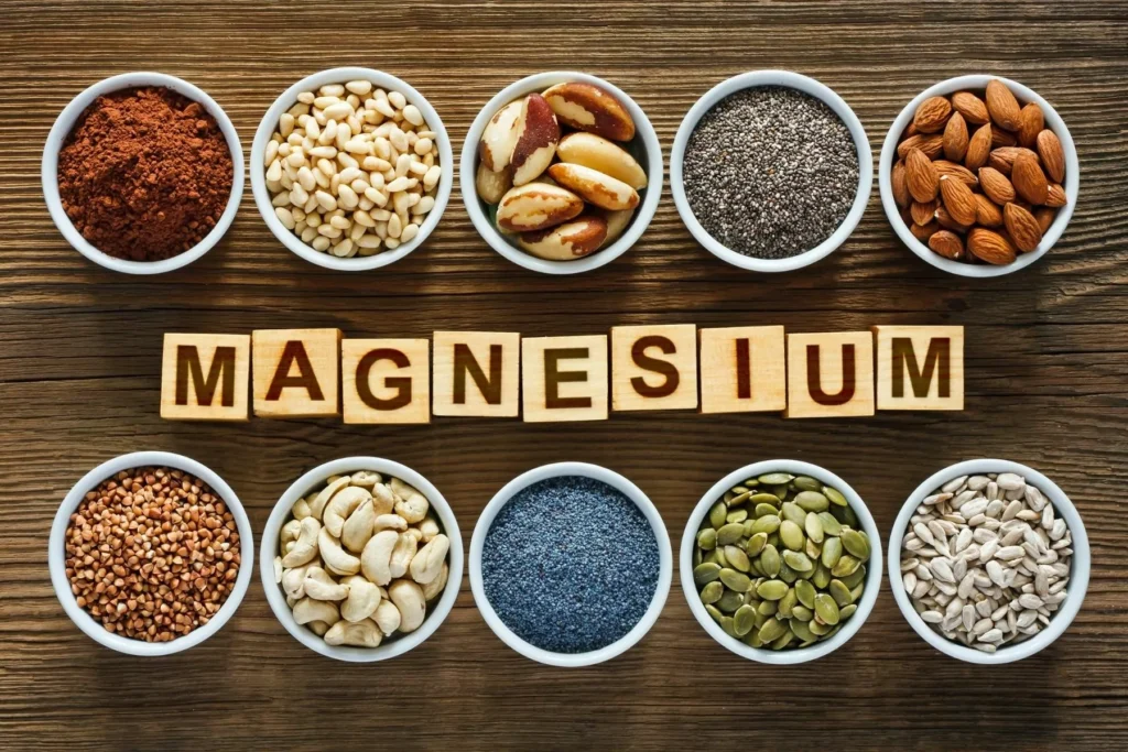 Magnesiumgehalte in voeding het seutelmineraal