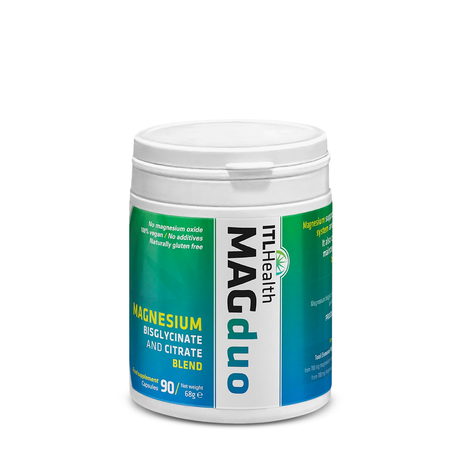 MAGduo – Magnesium Bisglycinaat & Citraat Complex