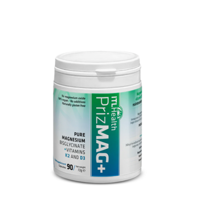 PrizMAG - Magnesium Bisglycinaat + D3 + K2 + Calcium